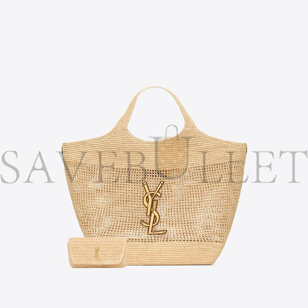 YSL ICARE IN RAFFIA 772191GAAEK2063 (55*43*5cm) YSL ICARE IN RAFFIA 772191GAAEK2063 (55*43*5cm)